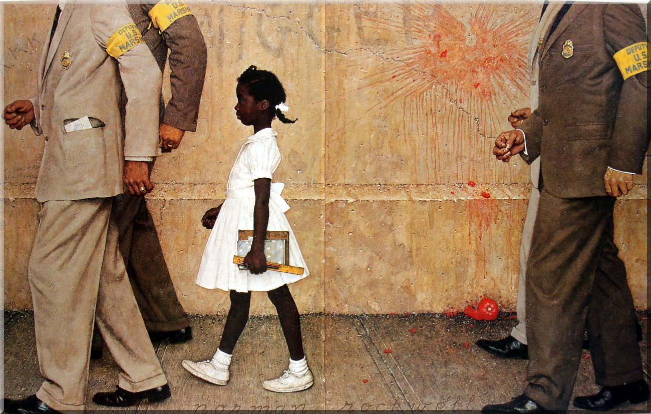 The problem we all live with - Norman Rockwell, 1964