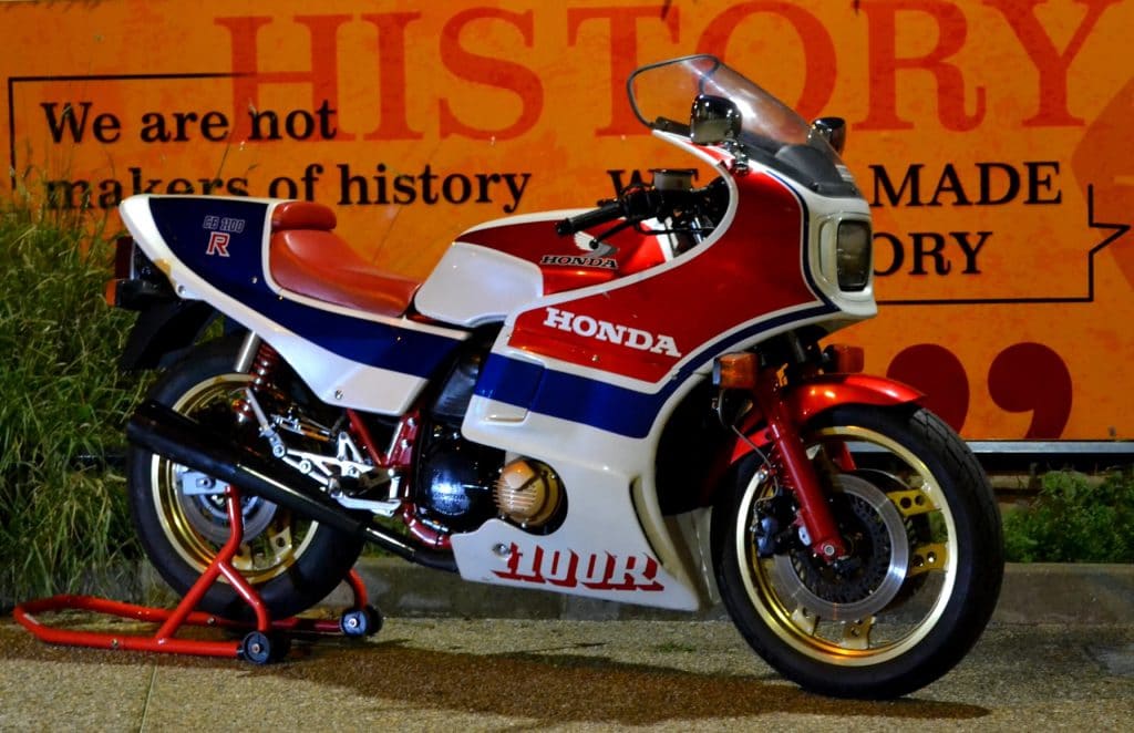 Honda CB 1100 R 1983 night session 1