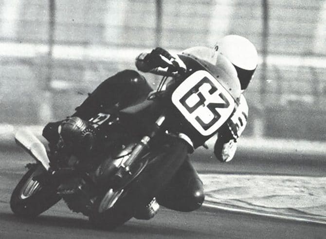 Reg Pridmore (63) sur une BMW R90S quasi d'origine