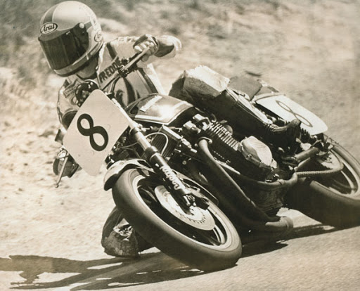 spencer 8 Freddie Spencer sur la Kawasaki Kerker n°8