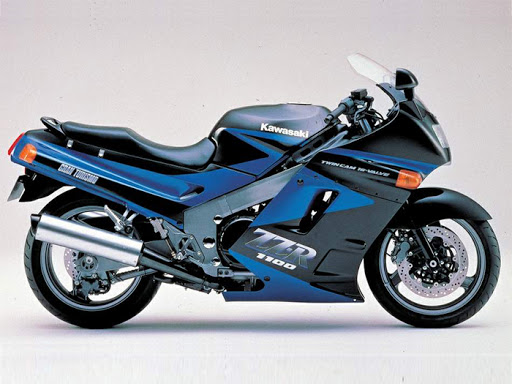 zzr 1100 bleue