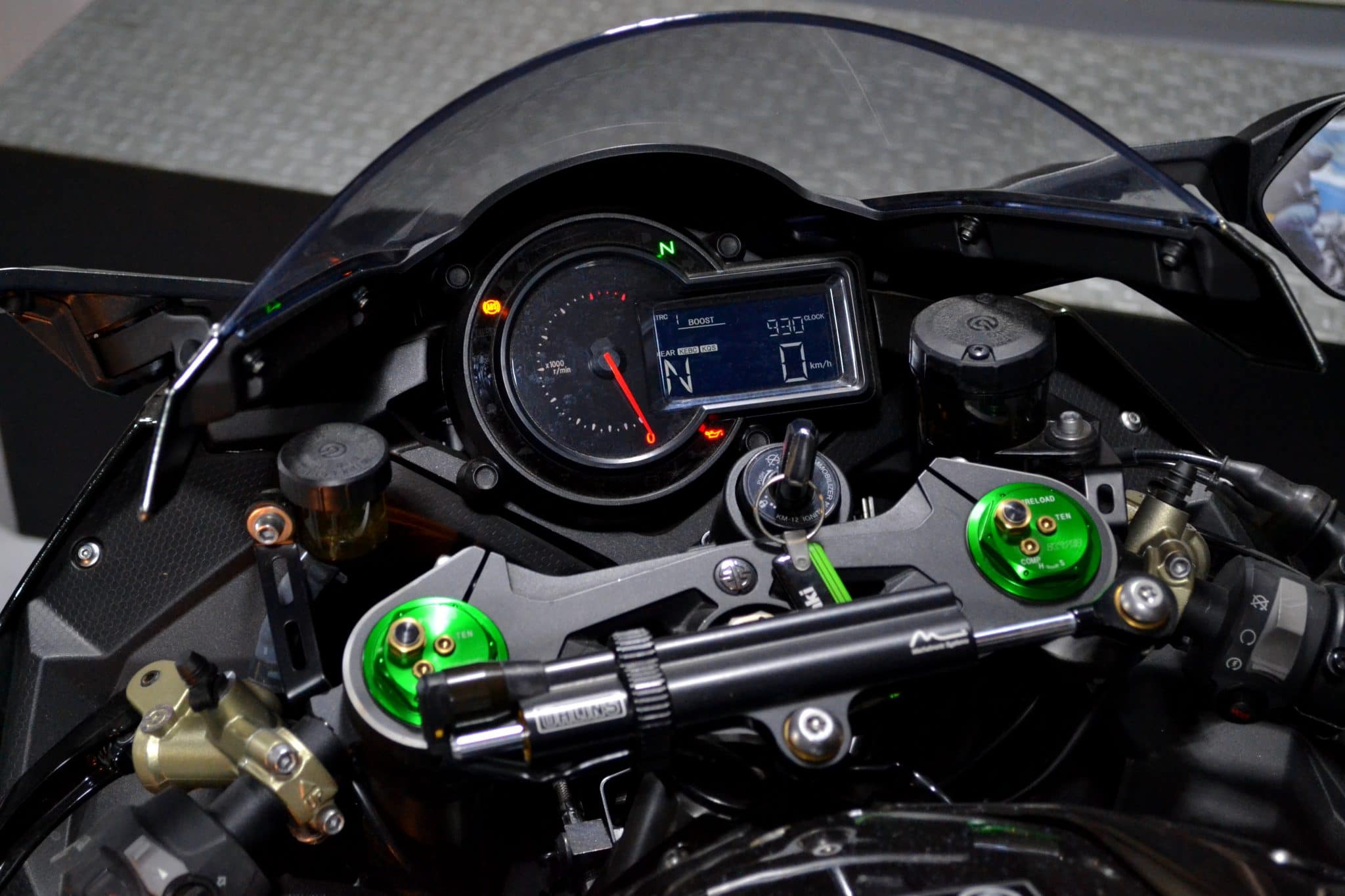 Compteur d'affichage de vitesse de moto, indicateur de vitesse, Kawasaki  Z750, Z 750, Z1000, Z