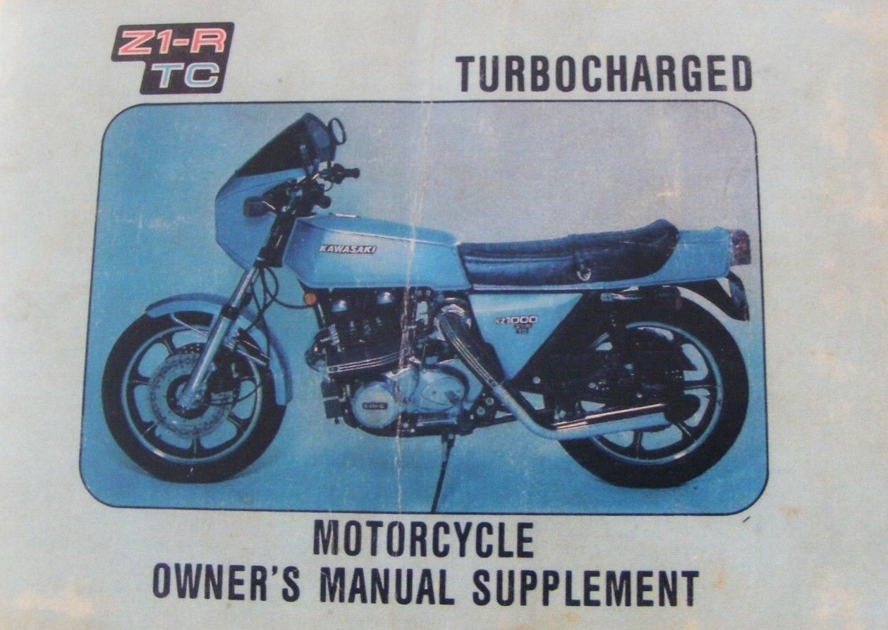 Z1R Manual Owner supplement 1